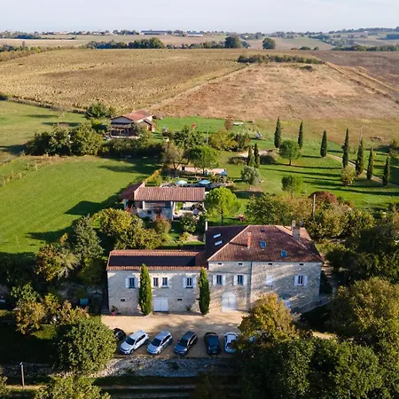 度假居 Le Bon Sens - Domaine La Rose Des Vents 奥维河畔卡斯泰尔诺